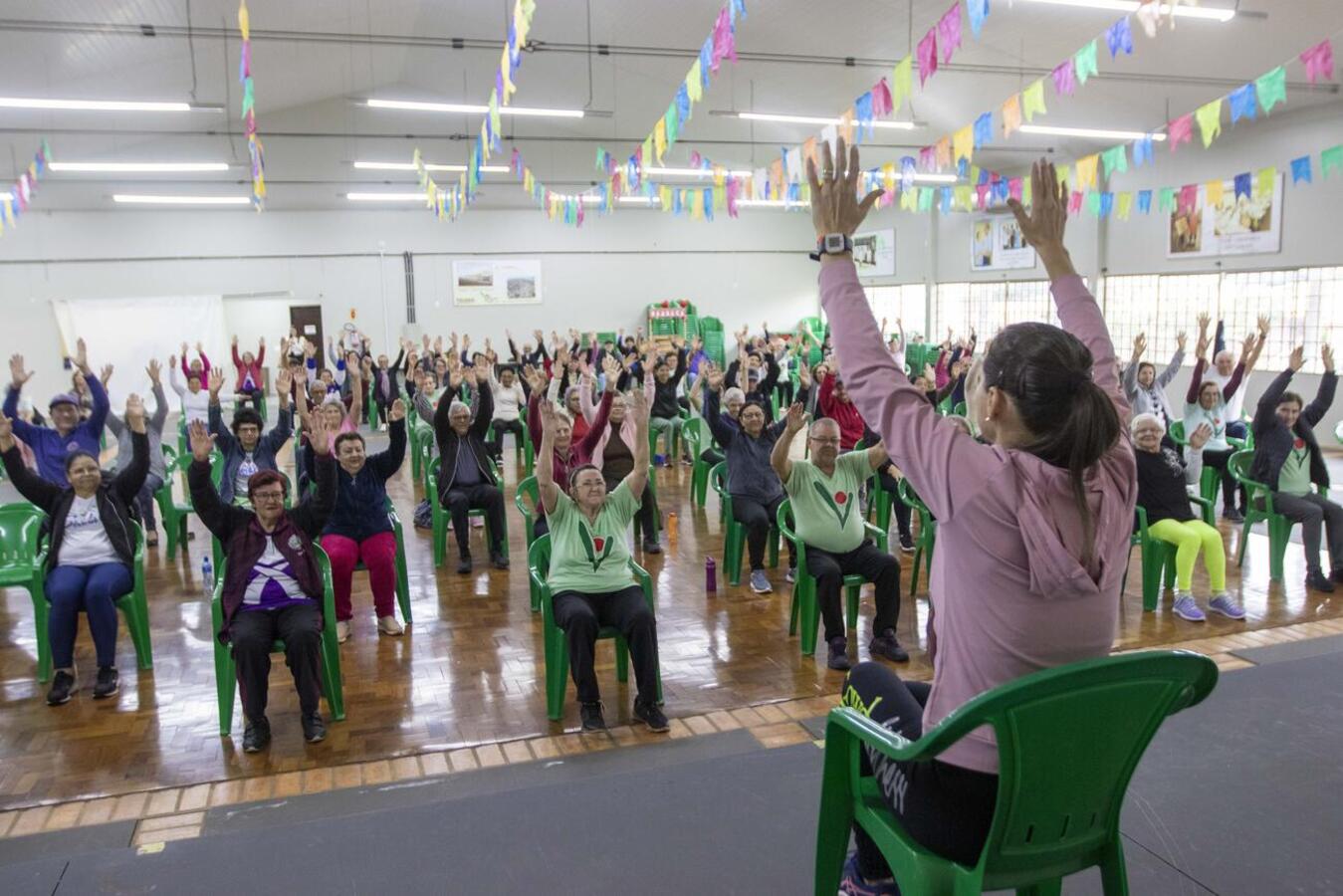 Na sexta-feira (11) o Centro de Revitalização da Terceira Idade (Certi) do Jardim Coopagro realizou um evento de conscientização da diabetes Créditos: Prefeitura de Toledo