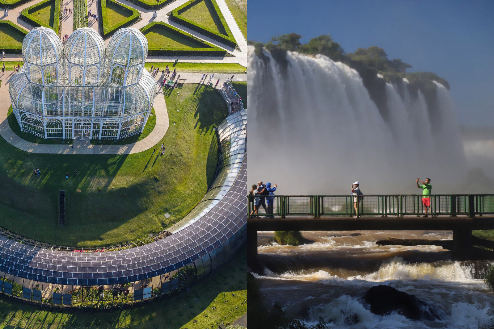 Cataratas do Iguaçu e Jardim Botânico estão entre os melhores atrativos da América Crédito: AEN