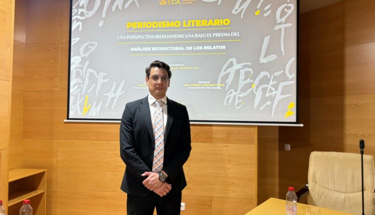 Docente é orientador da Agência Integrada de Comunicação (AGECIN) e leciona nos cursos de Publicidade e Propaganda e Design Gráfico crédito: Assessoria FAG Toledo