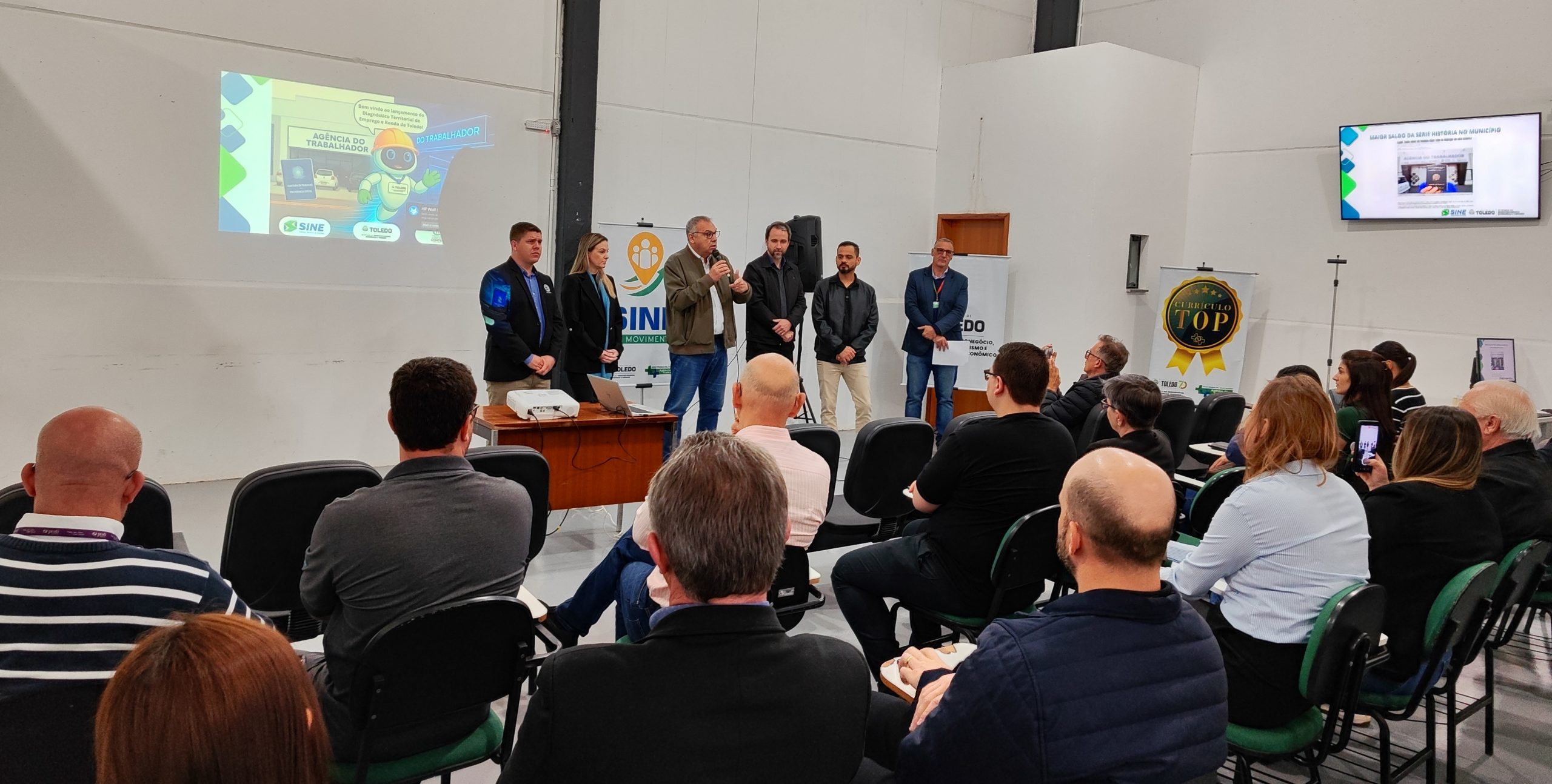 O lançamento ocorreu nas instalações da Agência do Trabalhador Crédito: Janaí Vieira