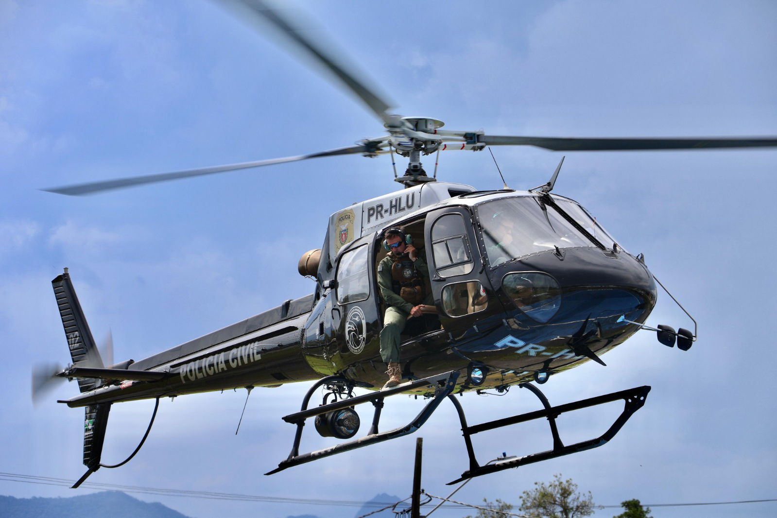 PCPR celebra 9 anos do Grupamento de Operações Aéreas com 3.800 missões Crédito: PCPR
