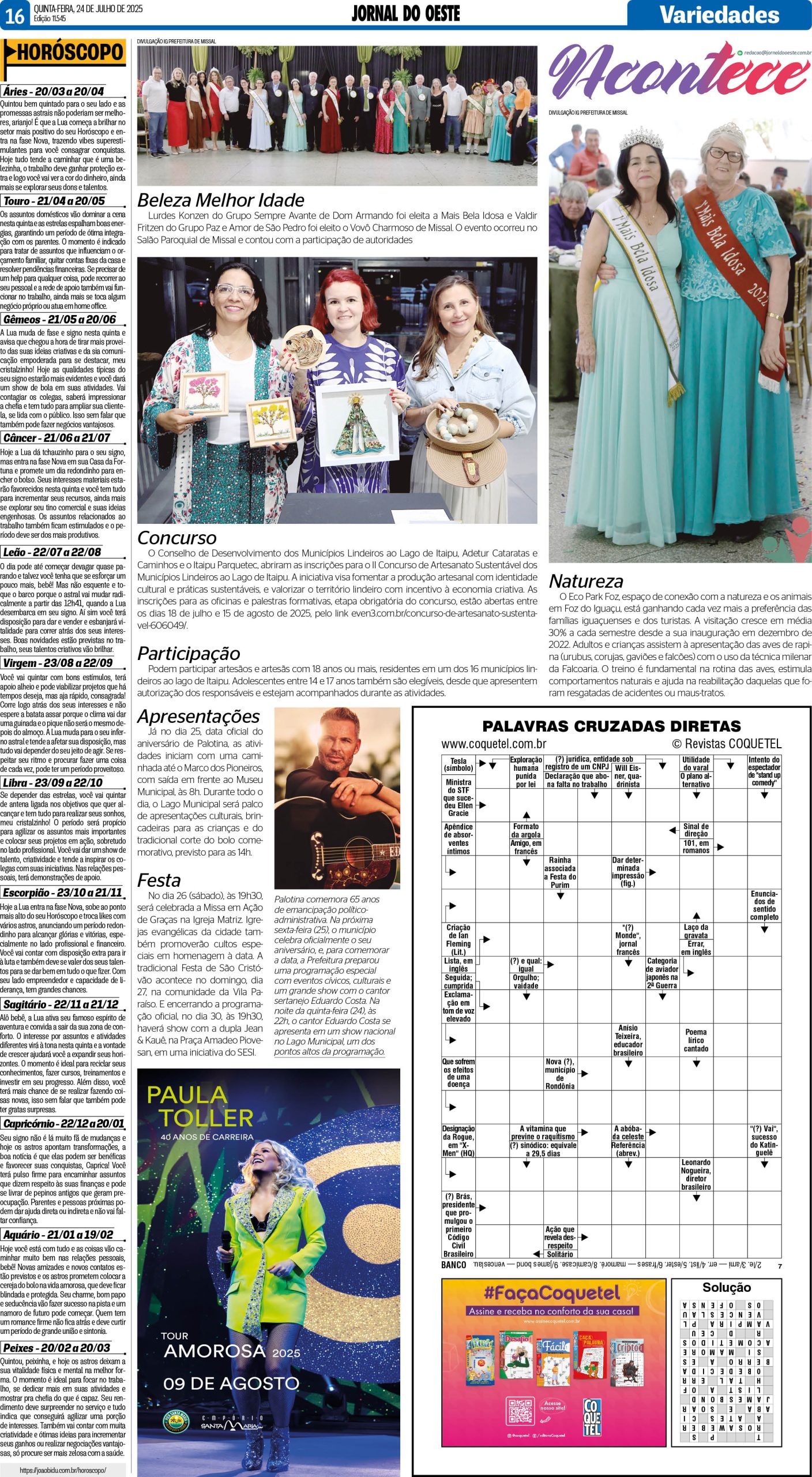 Acontece 24.07.2025