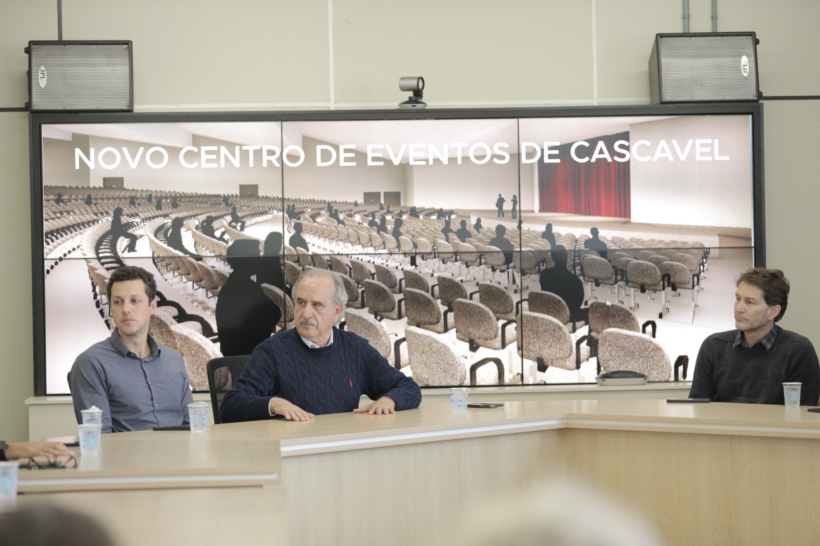 O prefeito Renato Silva também destacou o apoio das mais de 60 entidades envolvidas na escolha do local Crédito: Prefeitura de Cascavel