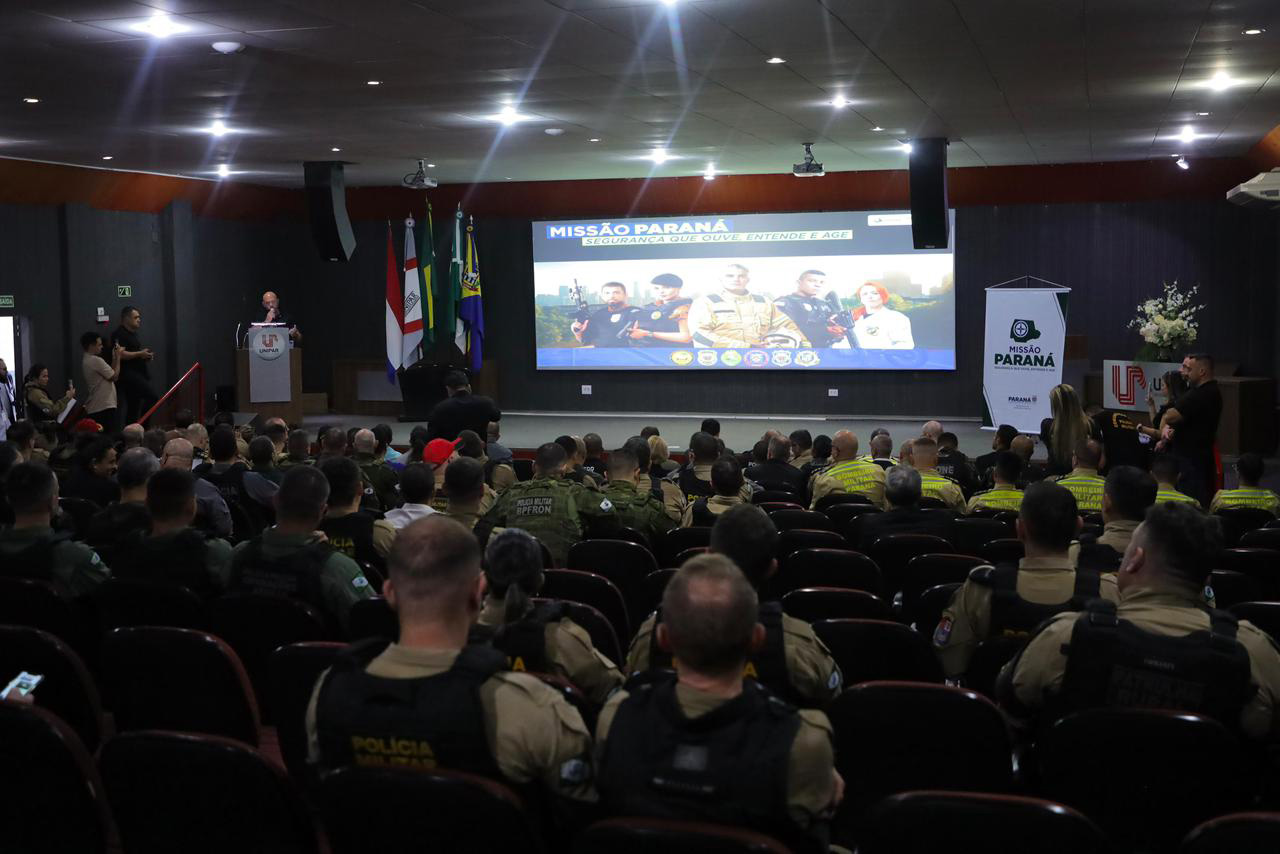 Forças de segurança iniciam Missão Paraná e reforçam integração em Guaíra Crédito: Paulo Vieira/SESP-PR