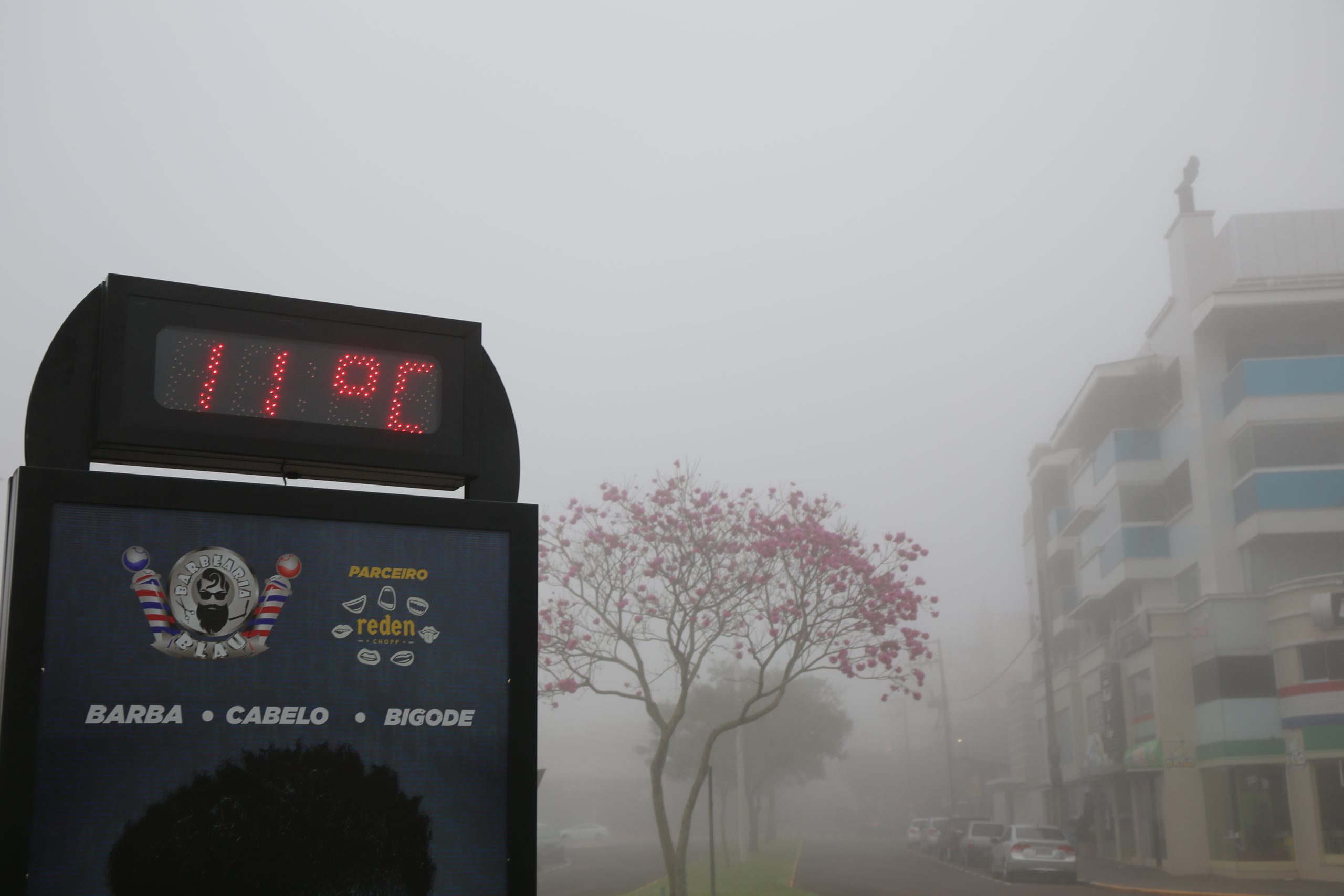Na quinta-feira, a mínima prevista é de 6ºC Crédito: Arquivo JO