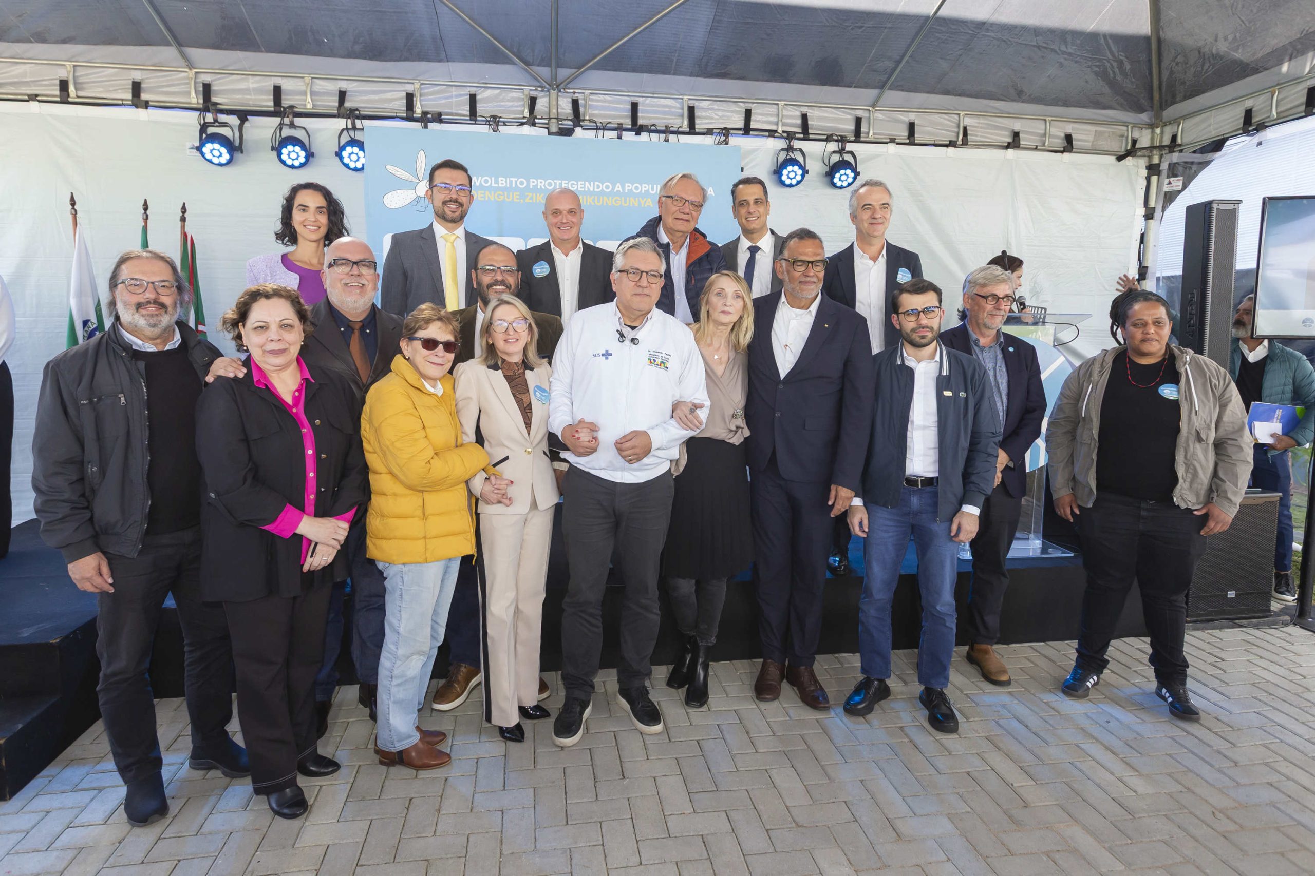 Paraná inaugura a maior biofábrica de mosquitos do mundo de combate à dengue Crédito: Tecpar