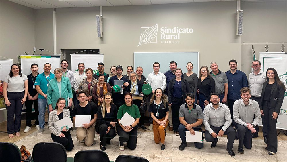 A equipe da Sicredi destacou alguns procedimentos de segurança que a própria cooperativa põe em prática para evitar fraudes Crédito: Sindicato Rural de Toledo