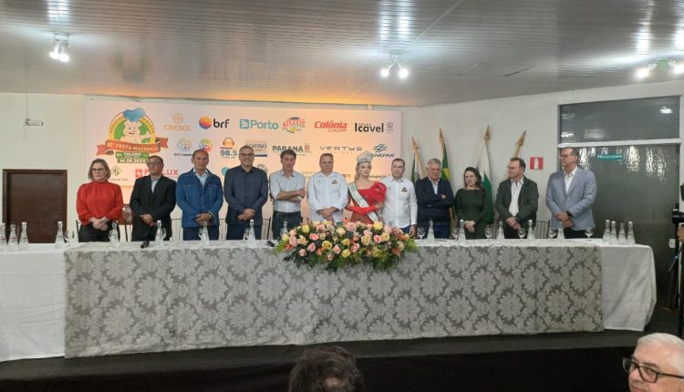 O lançamento oficial da Festa contou com a presença de autoridades, patrocinadores e convidados. Créditos: Marcelo Rocha