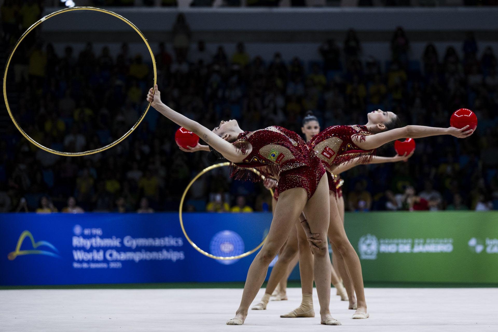 Ginástica Rítmica: com atletas apoiadas pelo Estado, Brasil encerra Mundial com o melhor desempenho da história Crédito: Ivan Carvalho/CBG