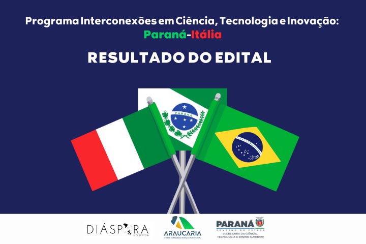 Paraná e Itália: Fundação Araucária divulga projetos para conexão de pesquisadores Crédito: Fundação Araucária