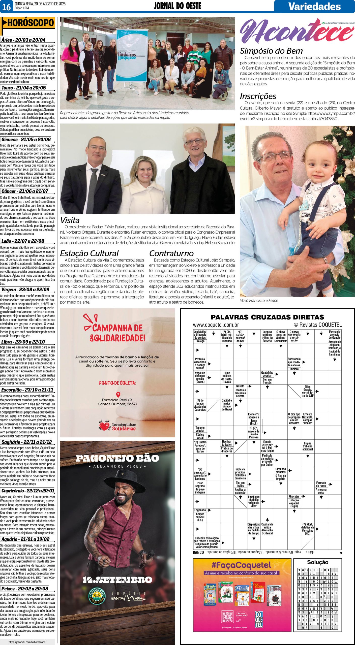 Acontece 20.08.2025