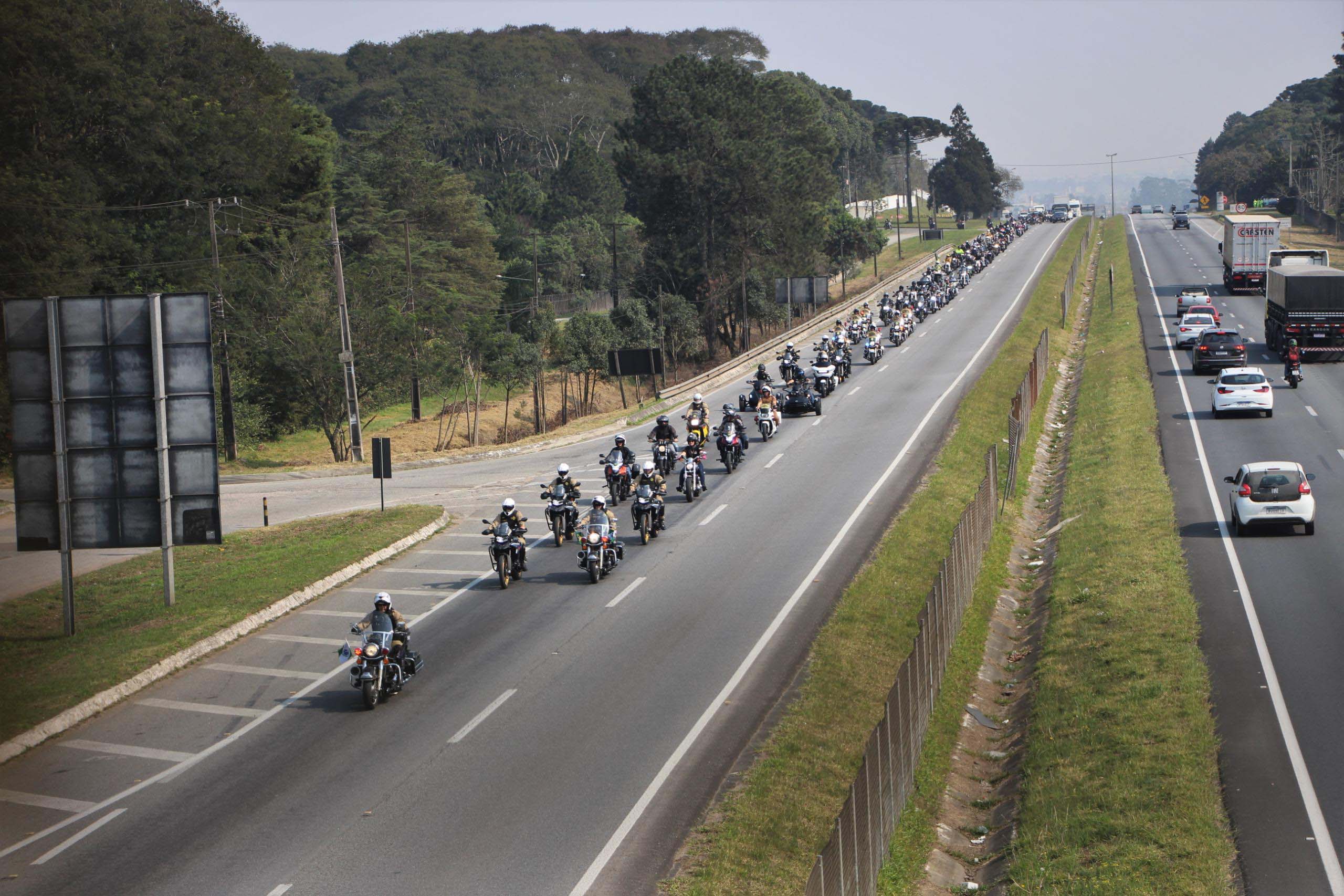 passeio motociclístico