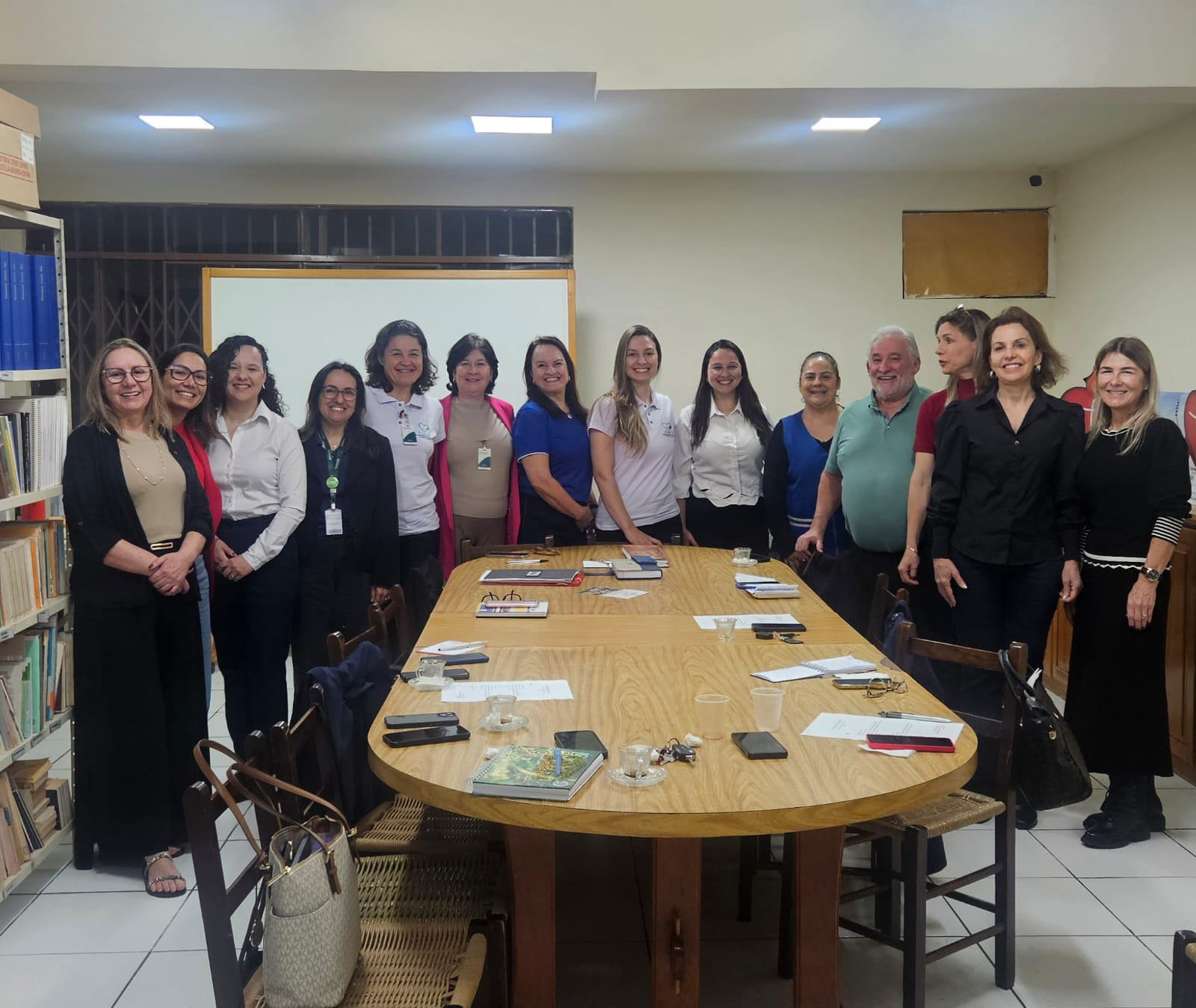 Estiveram reunidos, nesta semana, integrantes da equipe de trabalho da Campanha Legal - Pacto Pela Criança Crédito: Divulgação