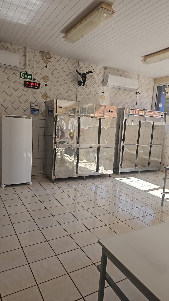 O refeitório será readequado enquanto a cozinha recebe melhorias Crédito: Janaí Vieira