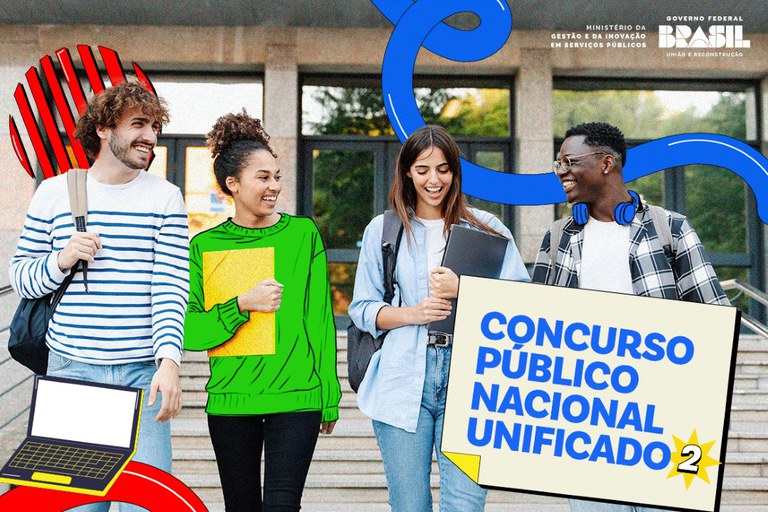 Em todo o país, o Governo Federal registrou 761.528 inscrições no CPNU 2, com pessoas de 4.951 municípios, de todos os estados Crédito: MGI