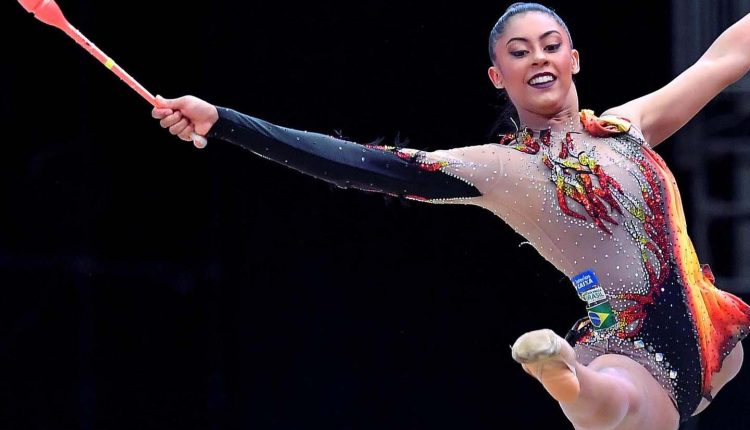 Na foto, Babi Domingos Crédito: Simone Ferraro/Confederação Brasileira de Ginástica