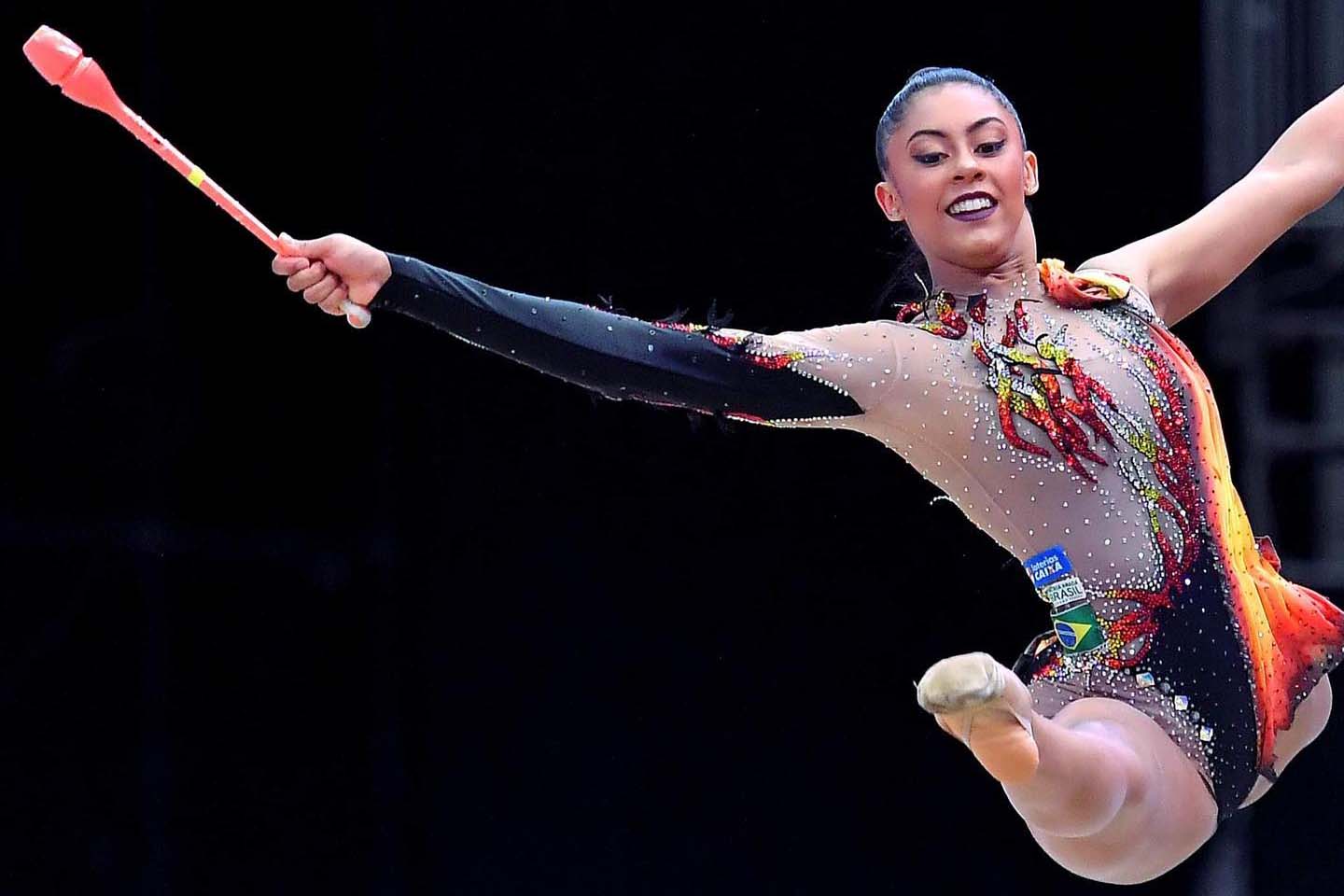 Na foto, Babi Domingos Crédito: Simone Ferraro/Confederação Brasileira de Ginástica