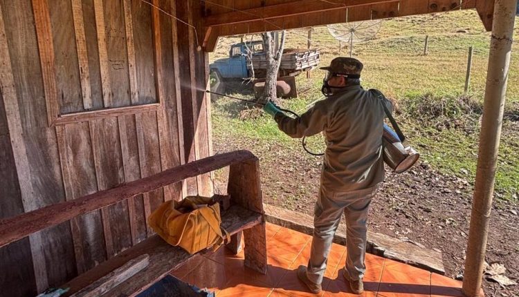 O trabalho de vigilância inclui o monitoramento de casos humanos e controle do vetor transmissor da doença Crédito: SESA-PR/AEN