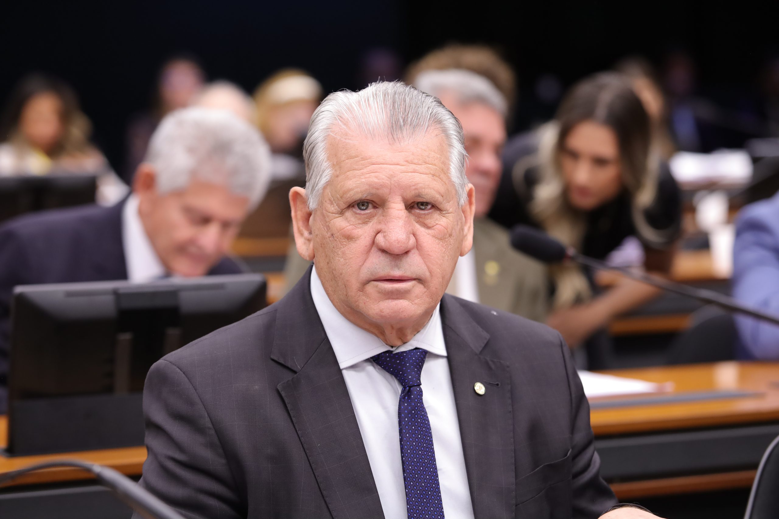 Deputado Federal Sperafico (União/Progressista) durante sessão de Comissão temática em Brasília Crédito: Agência Progressistas