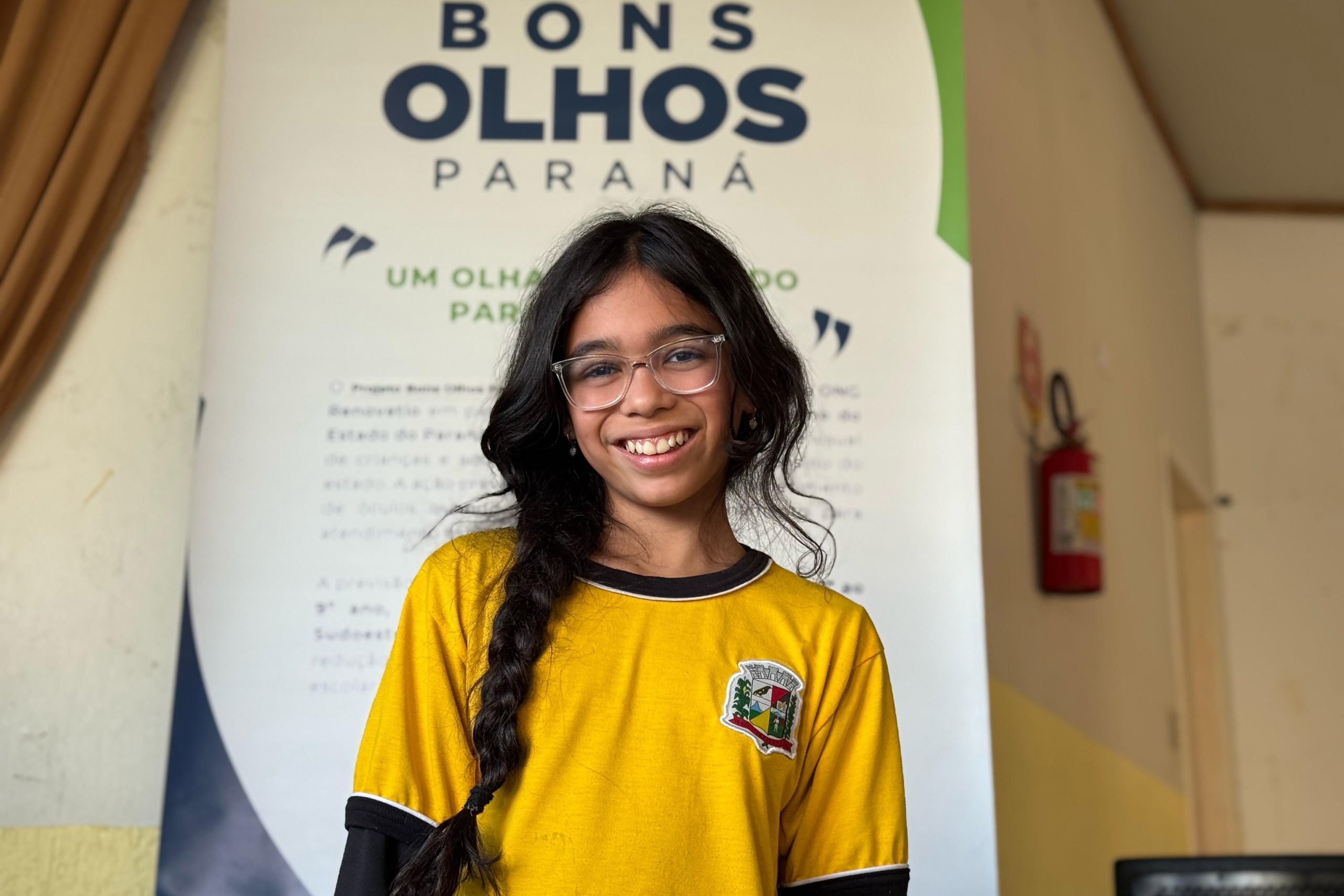 Programa Bons Olhos Paraná já garantiu mais de 6 mil óculos para estudantes da rede pública - Japira Crédito: SEDEF-PR