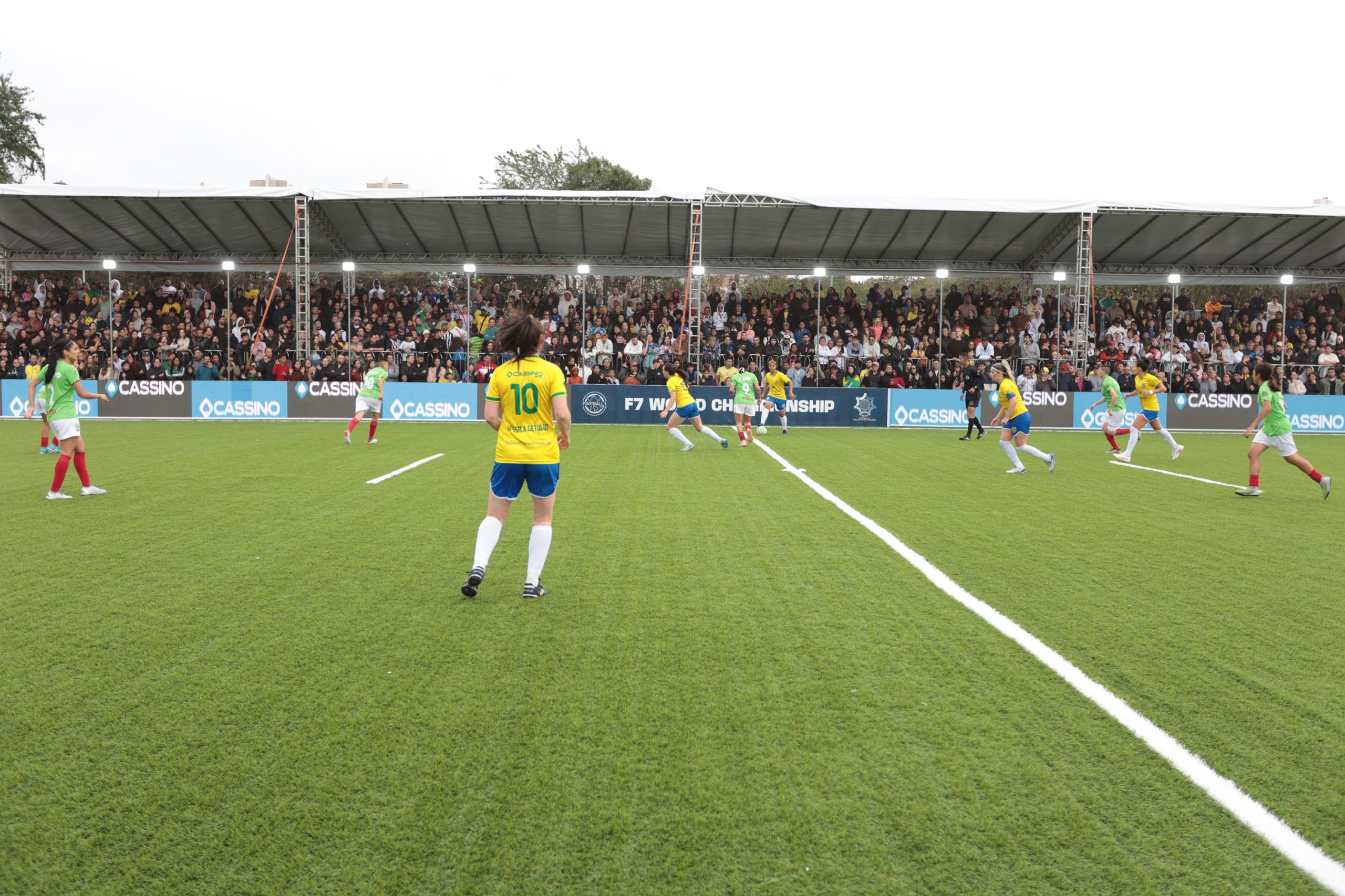 Final da Copa do Mundo de Futebol 7 no Jardim Botânico, em Curitiba, realizada pela Futebol 7 Brasil, em parceria com a Federação Internacional de Futebol 7 (FIF7) e o apoio do Governo do Estado do Paraná, por meio da Secretaria do Esporte. Foto: Geraldo Bubniak/AEN Crédito: Geraldo Bubniak/AEN