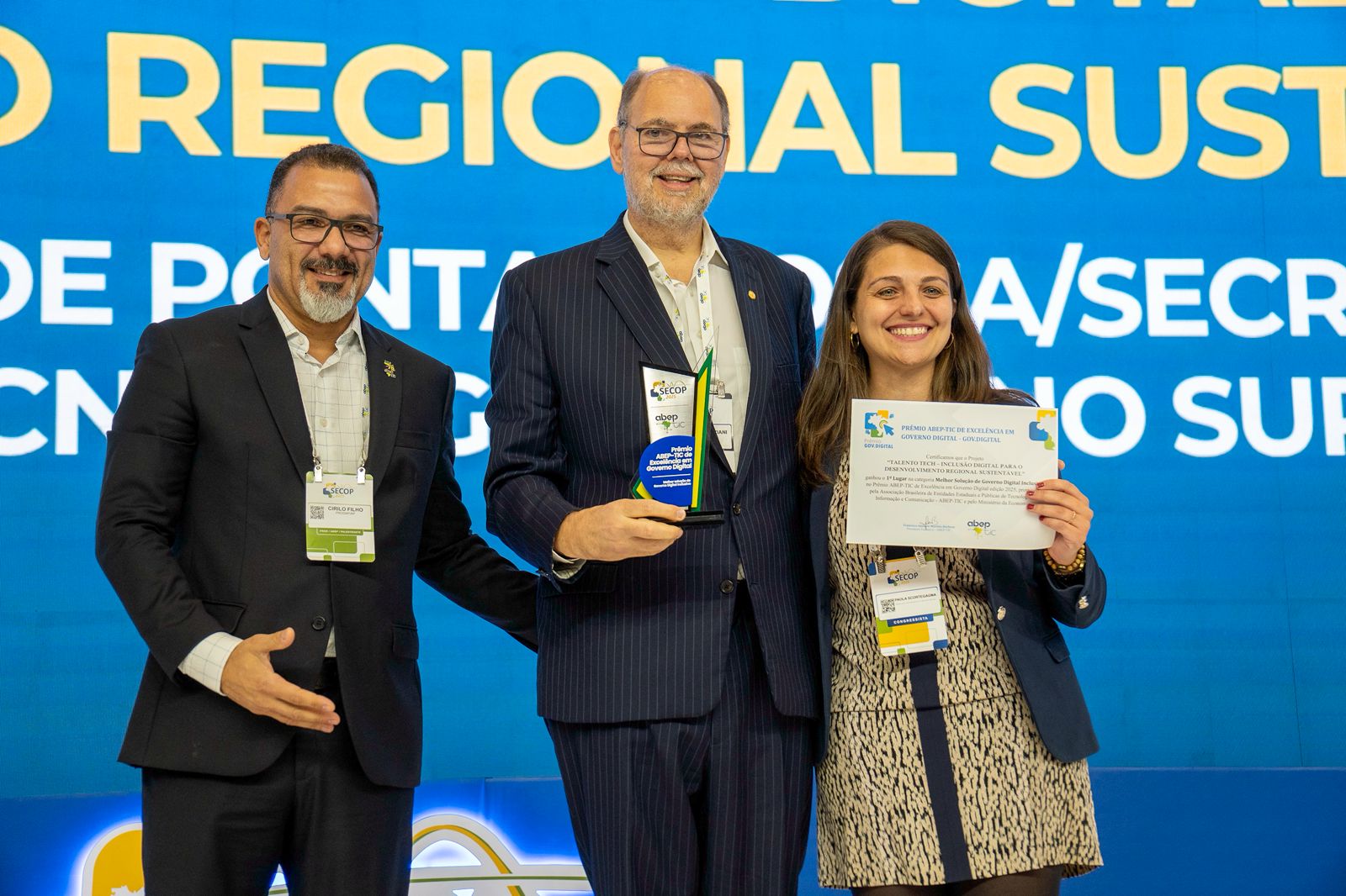 Talento Tech e Ecossistema Digital: Paraná conquista prêmios nacionais de tecnologia Crédito: SEIA-PR