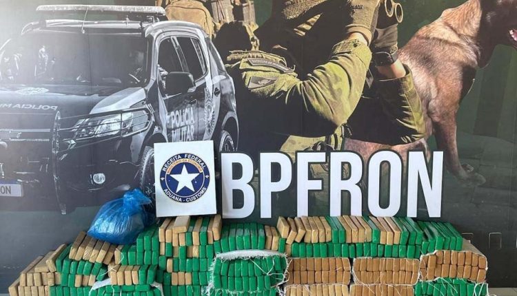 PMPR apreende 950 quilos de maconha no fim de semana: prejuízo de R$ 1,9 milhão ao tráfico Crédito: PMPR