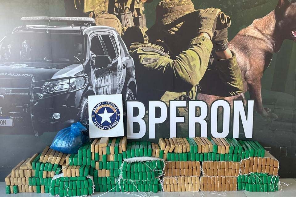 PMPR apreende 950 quilos de maconha no fim de semana: prejuízo de R$ 1,9 milhão ao tráfico Crédito: PMPR