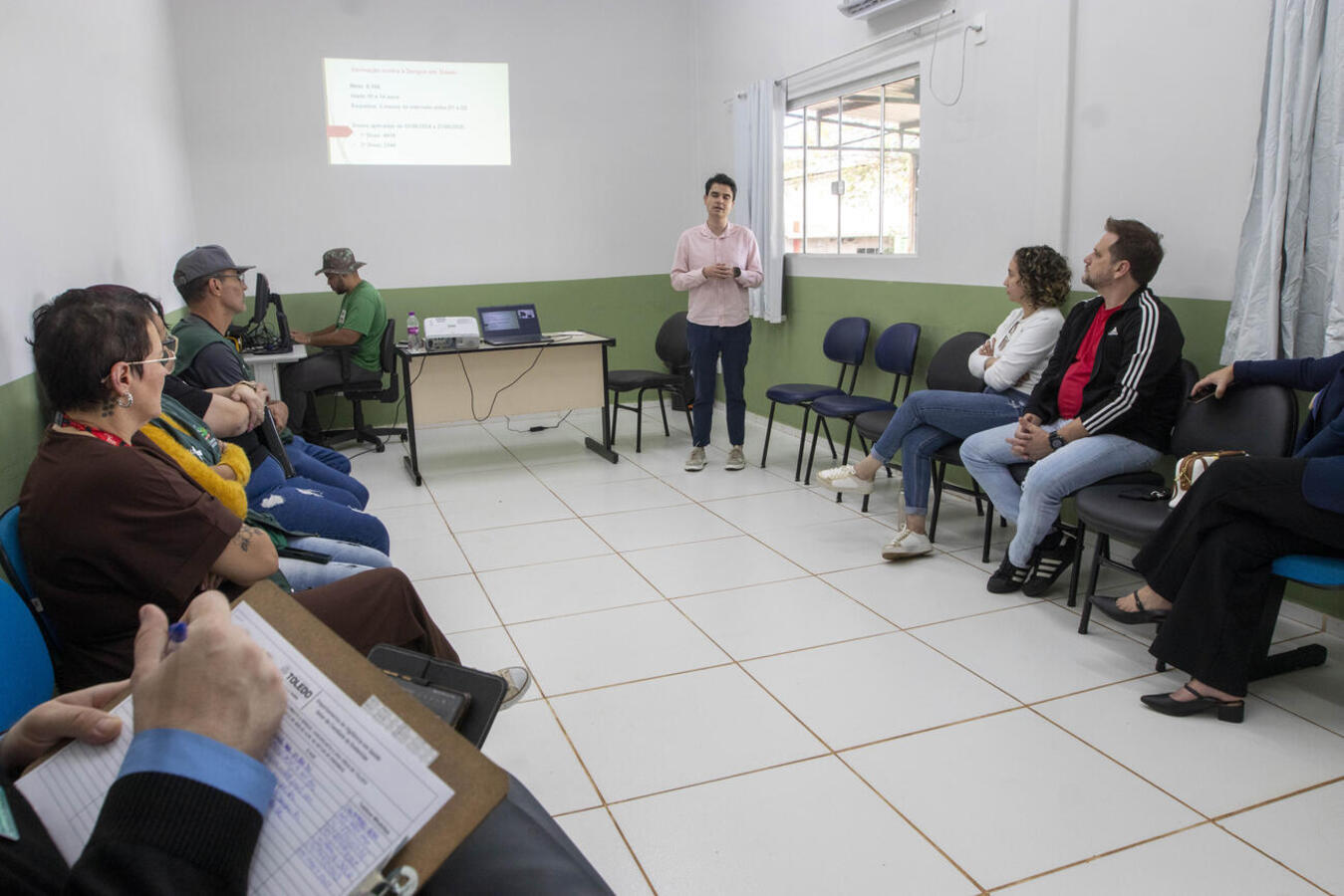 O encontro marcou a quarta reunião do Comitê Municipal Intersetorial de Combate à Dengue, Chikungunya e Zika Vírus este ano Crédito: Carlos Rodrigues/Prefeitura de Toledo