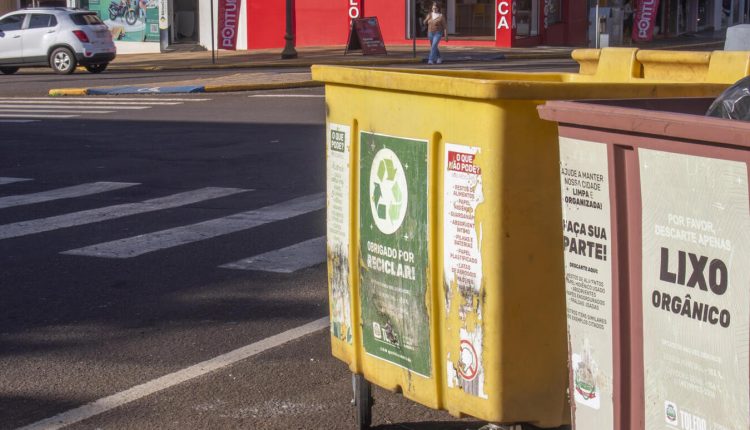 Contaminação de recicláveis tem inviabilizado o trabalho dos catadores e provocado desperdício de materiais reaproveitáveis Crédito: Fabio Ulsenheimer/Prefeitura de Toledo