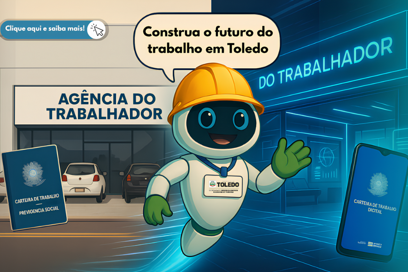 O “Diagnóstico Territorial Trabalho, Emprego e Renda” tem o objetivo de coletar dados essenciais para a tomada de decisões estratégicas para o futuro do município Crédito: Prefeitura de Toledo