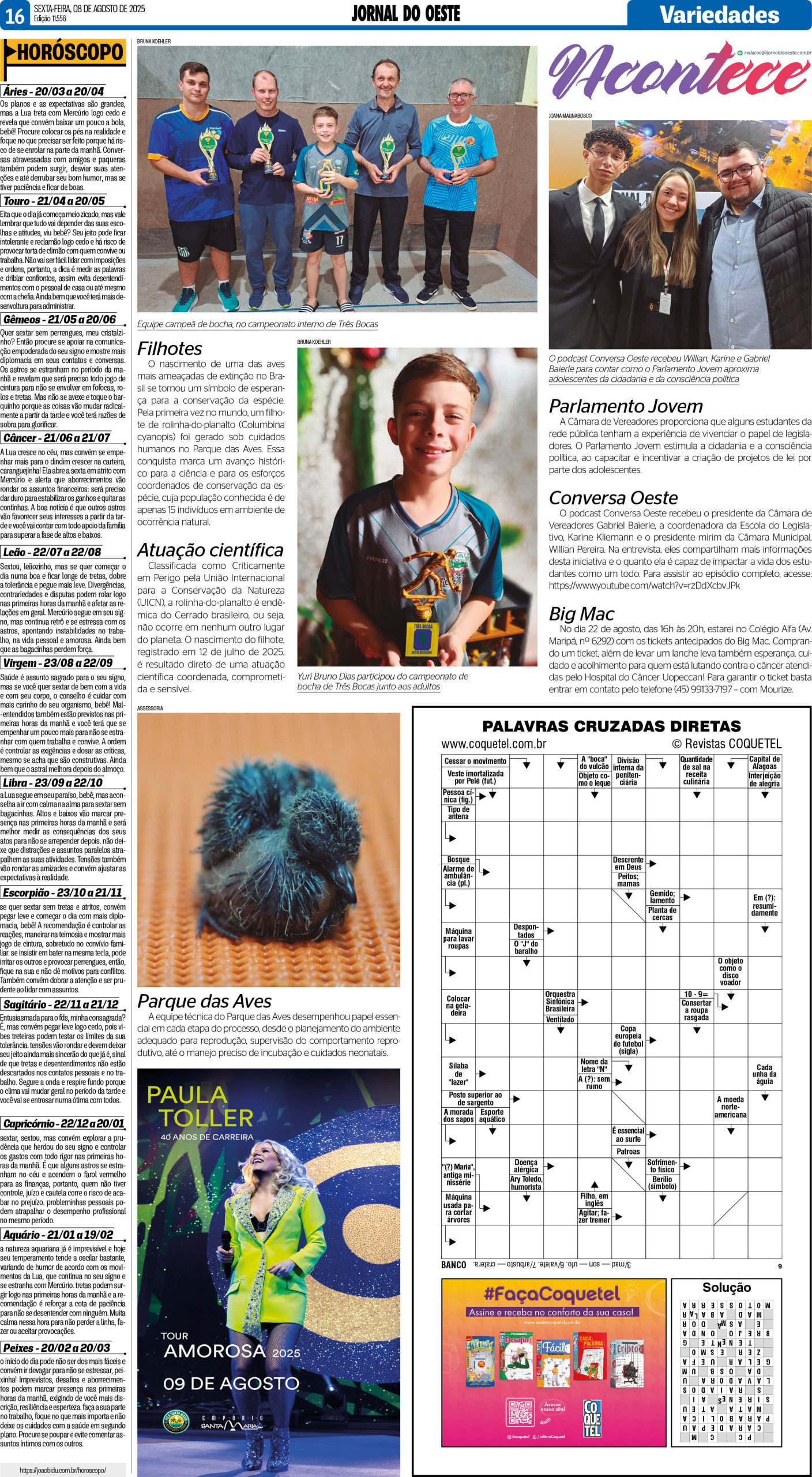 Acontece 08.08.2025