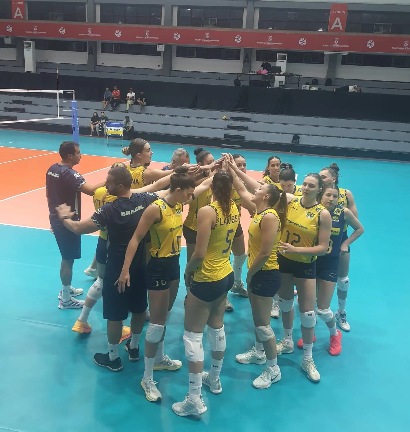 Competição será na Indonésia e brasileiras buscam o sétimo título Crédito: Divulgação/CBV