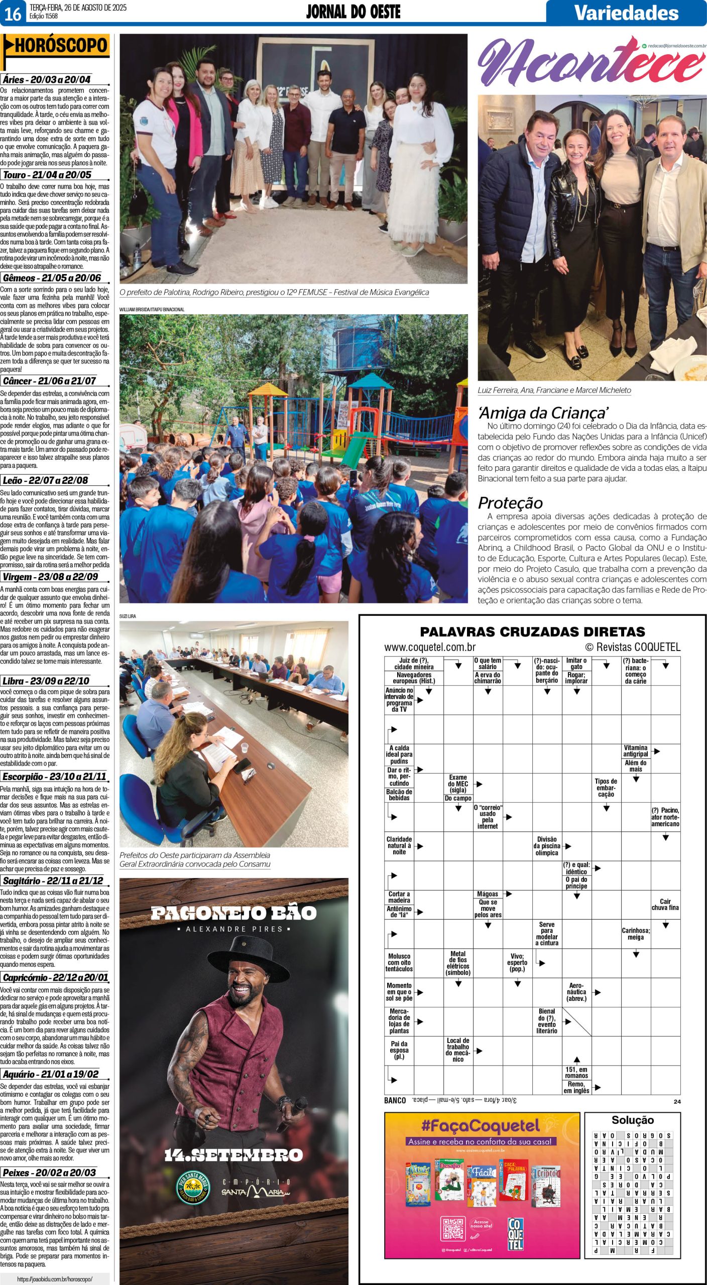 Acontece 26.08.2025
