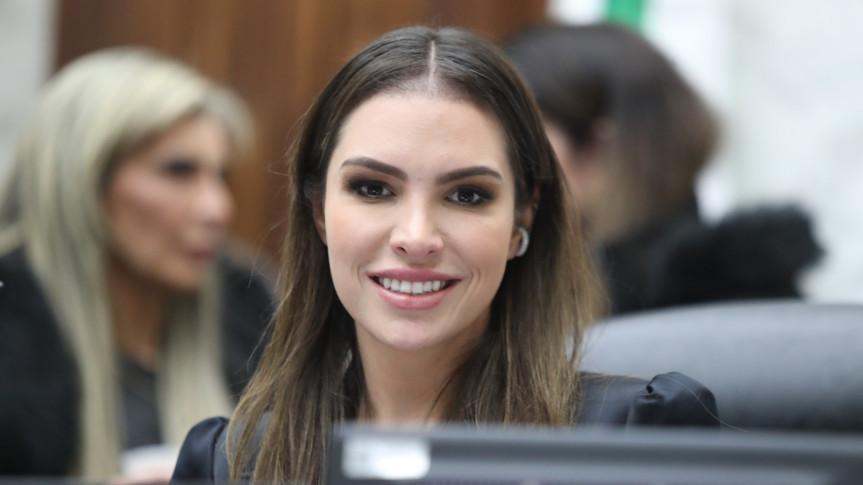 A deputada Maria Victoria (PP) é coordenadora da Frente Parlamentar da Primeira Infância. Créditos: Orlando Kissner/Alep