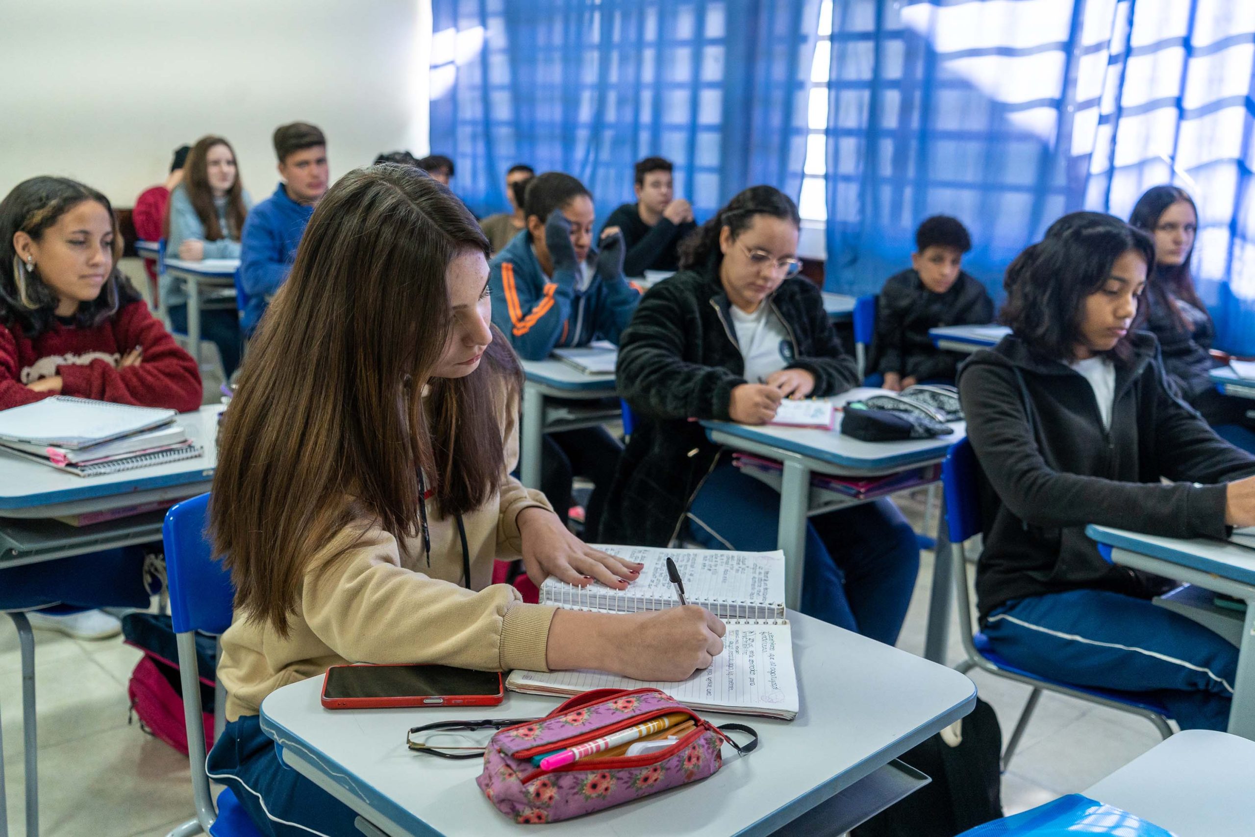 Paraná tem 7 escolas entre os 50 colégios públicos com as maiores pontuações do Enem Crédito: Silvio Turra/SEED