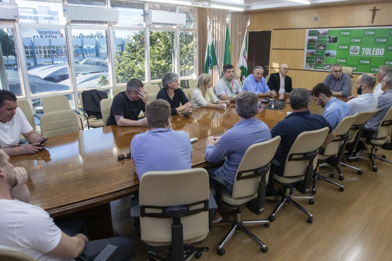 A visita teve objetivo de conhecer pessoalmente as estruturas e as políticas públicas de Toledo Crédito: Carlos Rodrigues/Prefeitura de Toledo