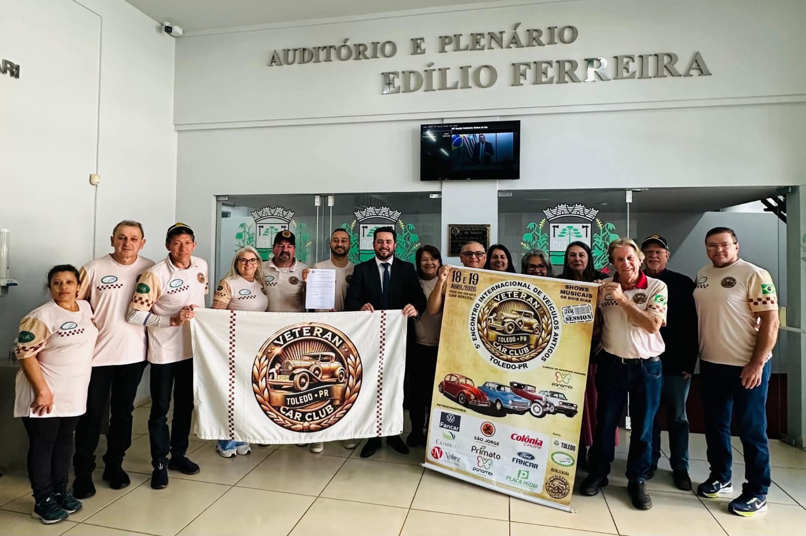 Câmara aprova PL de inclusão do Encontro Internacional de Carros Antigos de Toledo no calendário oficial Créditos: Rodrigo Antoniassi