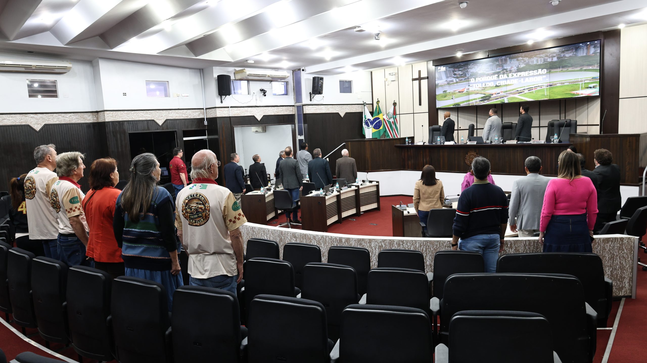 Todos os textos foram aprovados e encaminhados para sanção do Poder Executivo Crédito: Michelly Domiciano/Câmara dos Vereadores de Toledo