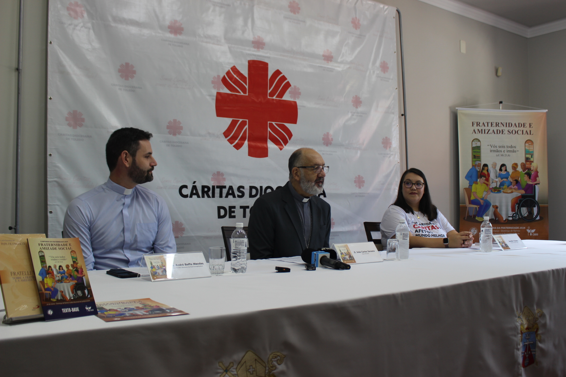 Na Diocese de Toledo, a Cáritas também assume a função de promotora da Campanha da Fraternidade Crédito: Janaí Vieira/Arquivo JO