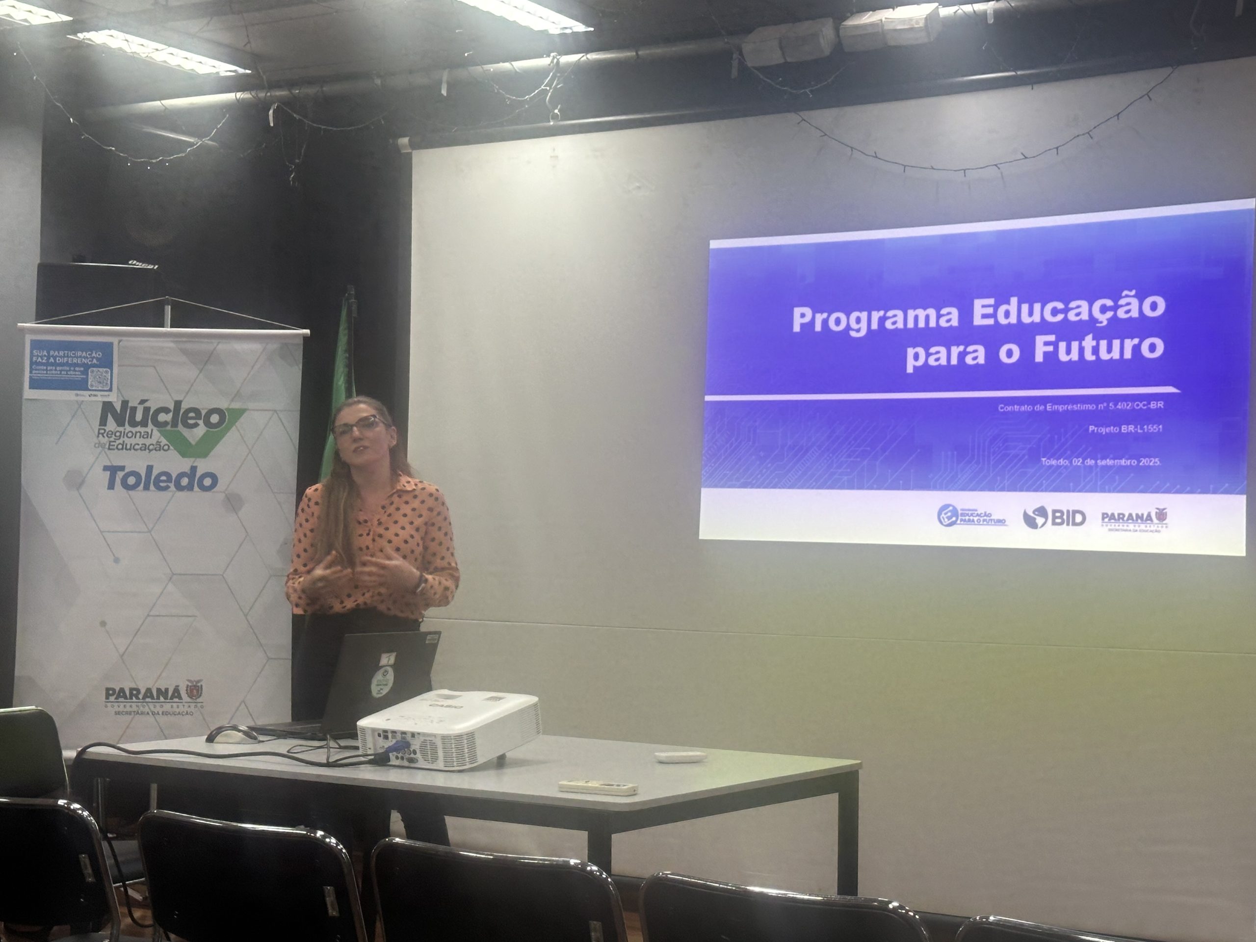 Toledo é o único município do interior que vai receber a unidade que faz parte do programa Educação para o Futuro Crédito: Divulgação/NRE-Toledo