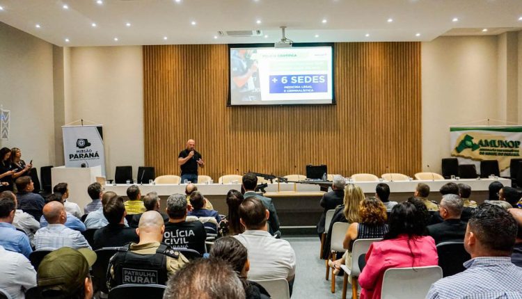 13 dos 21 municípios da região de Cornélio Procópio não registraram homicídios em 2025 Crédito: Paulo Henrique/SESP