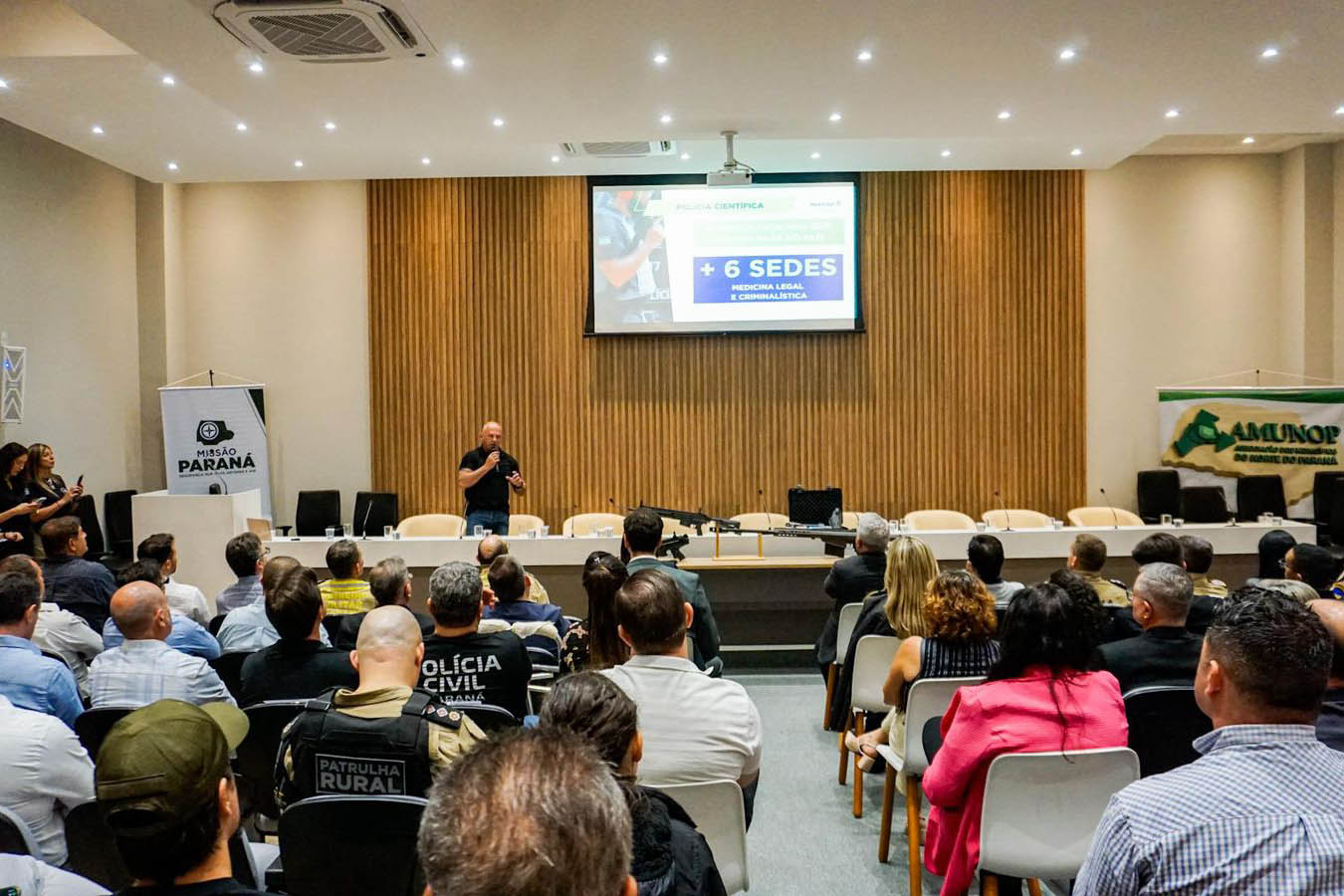 13 dos 21 municípios da região de Cornélio Procópio não registraram homicídios em 2025 Crédito: Paulo Henrique/SESP