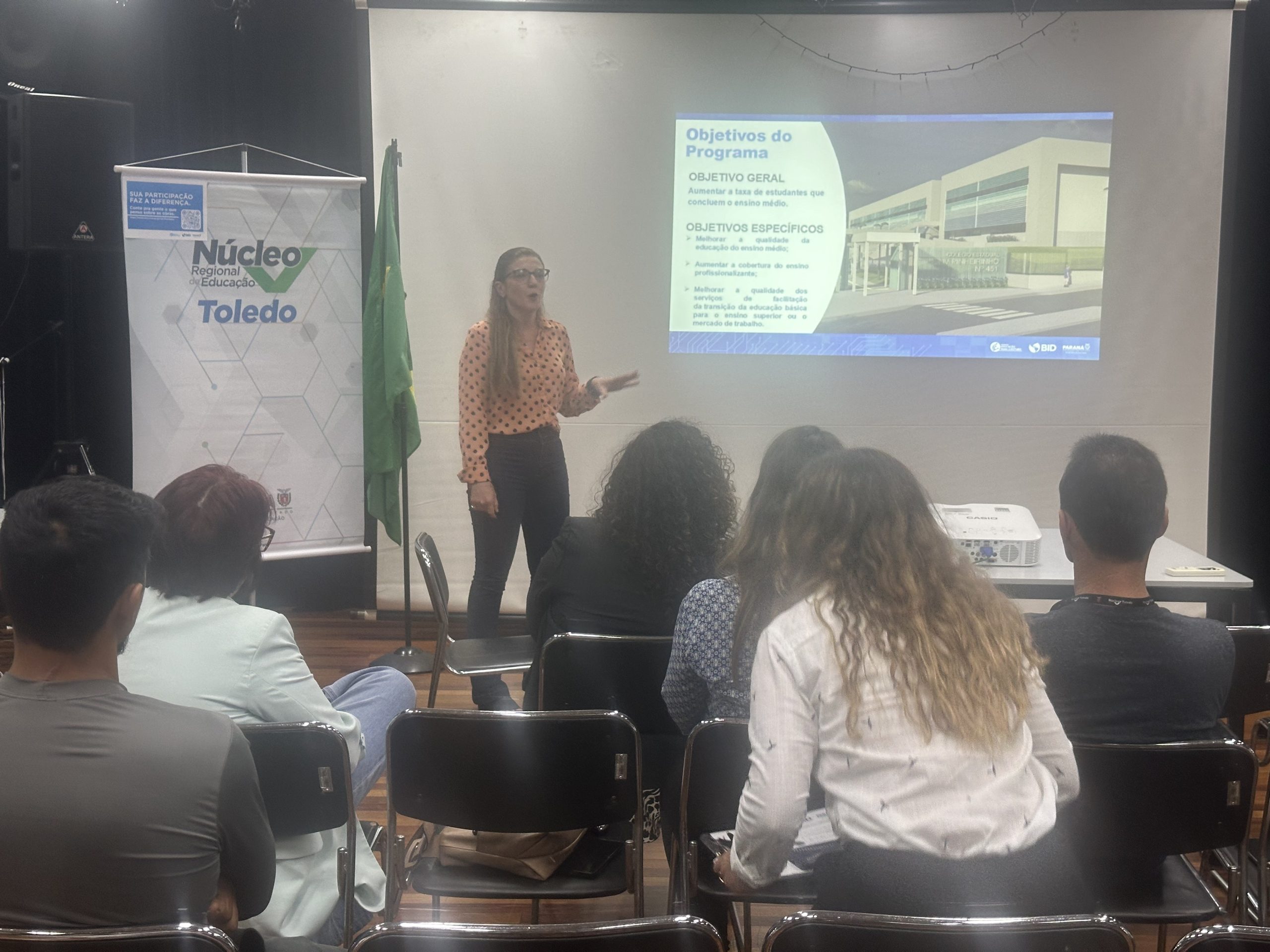 A pesquisa de impacto da construção da unidade foi apresentada a população Crédito: Franciele Mota