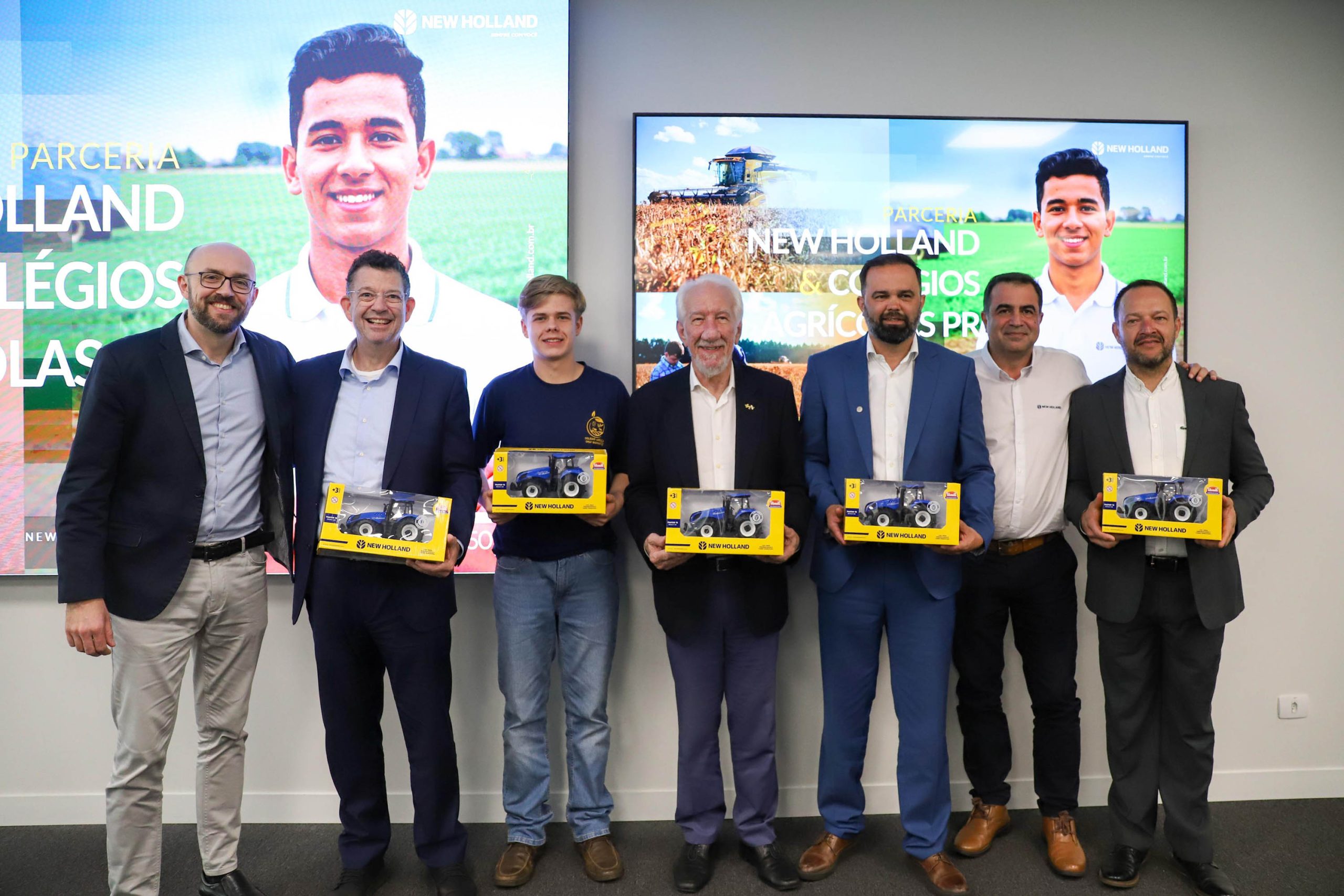 Agricultura digital: parceria com New Holland vai beneficiar 4,5 mil alunos de colégios agrícolas Crédito: Igor Jacinto - Vice-Governadoria