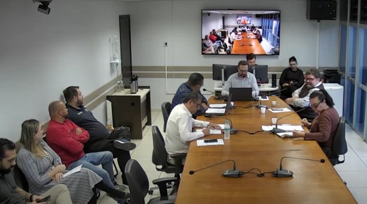 A reunião aconteceu na última terça-feira Crédito: Reprodução