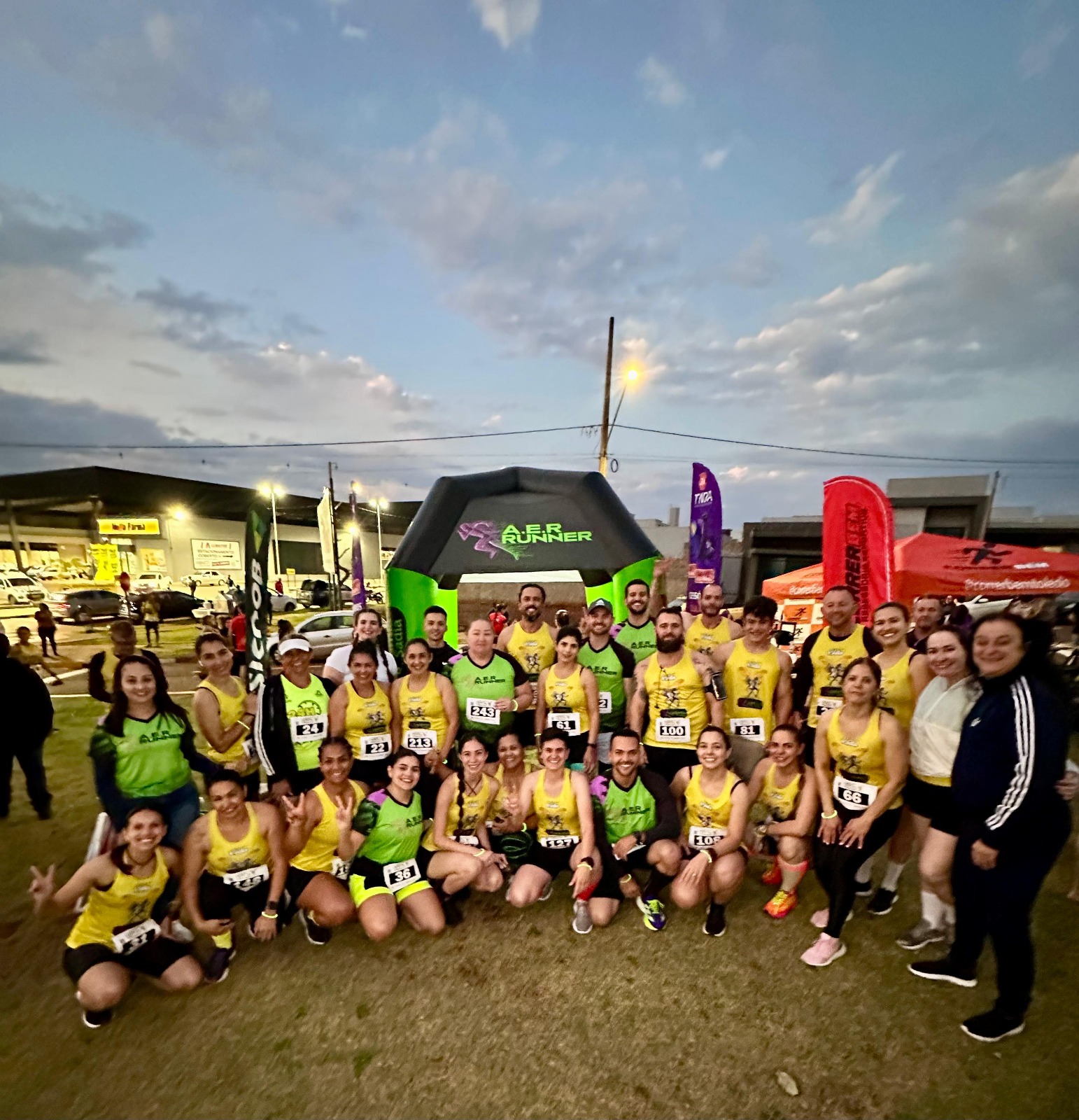 A 1ª edição da Corrida Pela Vida teve um percurso de 5km no Jardim Panorama Créditos: Divulgação
