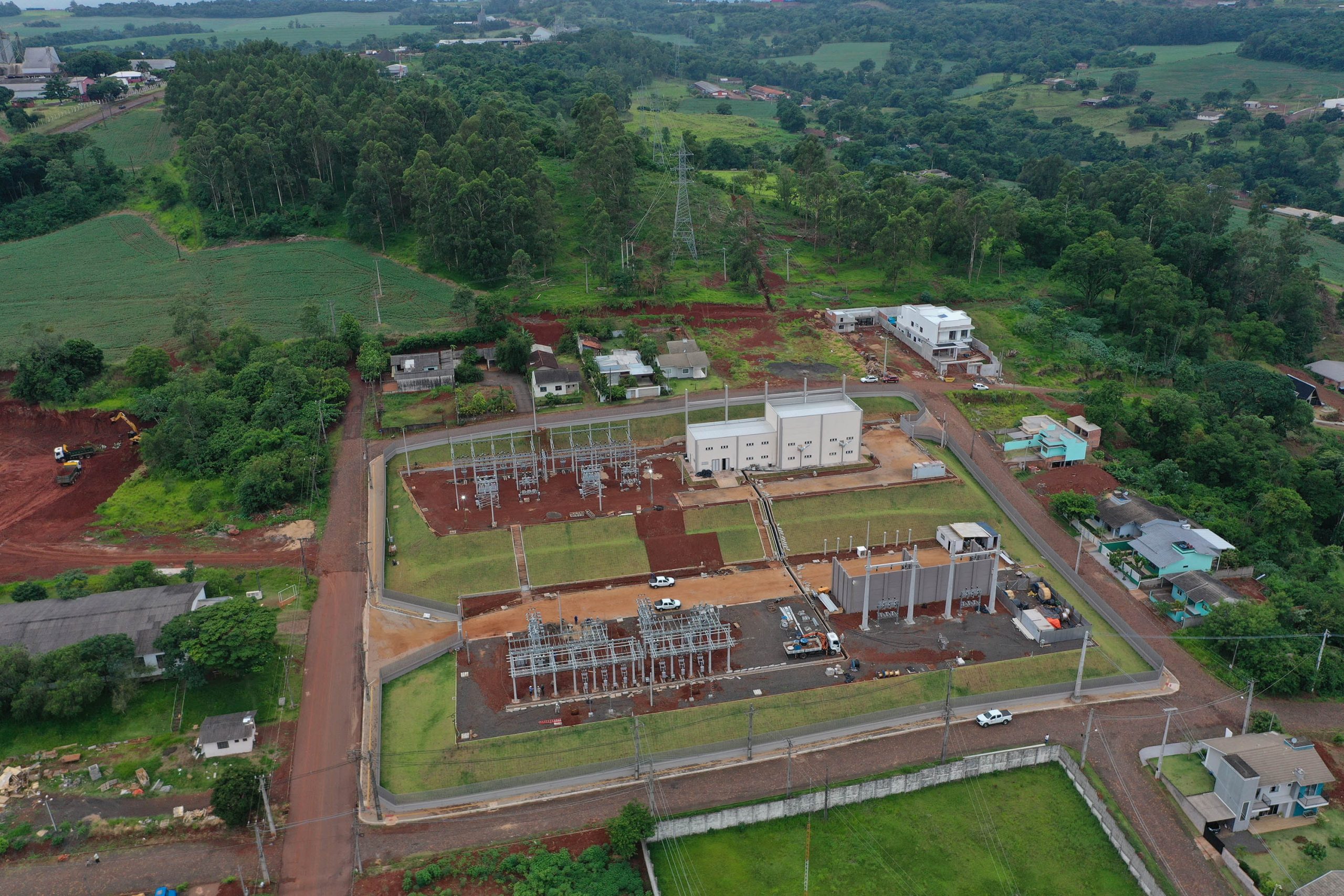 Subestação de Capitão Leônidas Marques leva tecnologia de ponta ao Oeste e Sudoeste Crédito: Copel