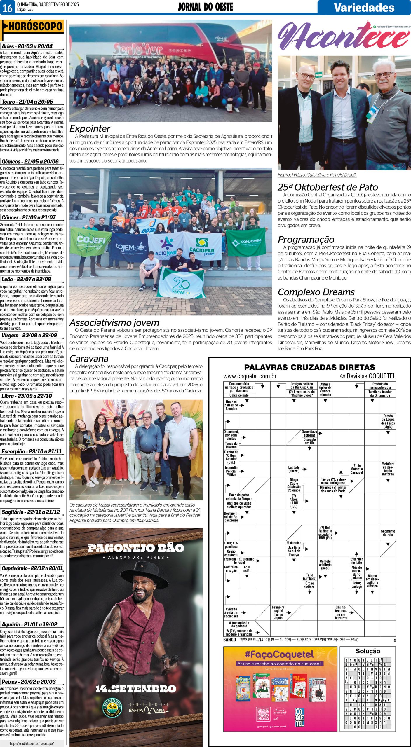 Acontece 04.09.2025