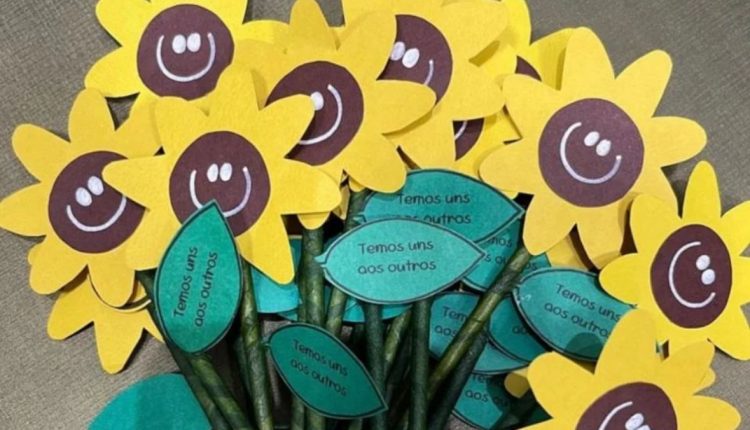 As mensagens lembram a importância dos cuidados com a saúde mental Crédito: Hoesp